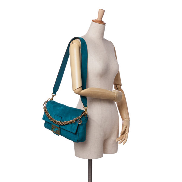 Fendi Baguette Suede Bag (2019)