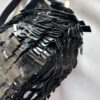 Fendi Black Sequin Baguette (2000)