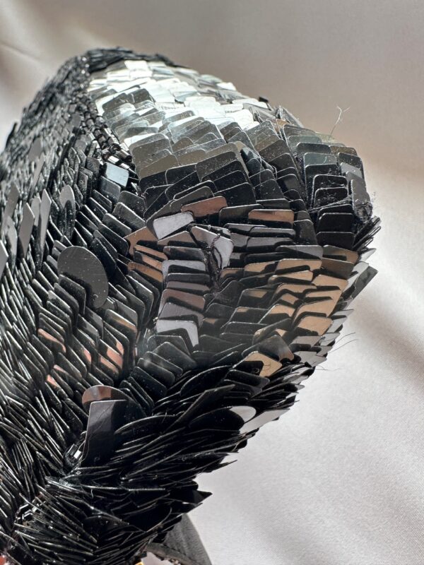Fendi Black Sequin Baguette (2000)