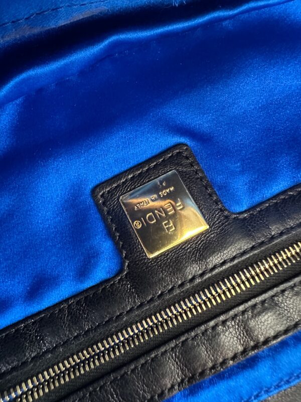 Fendi Black Sequin Baguette (2000)
