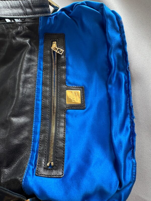 Fendi Black Sequin Baguette (2000)
