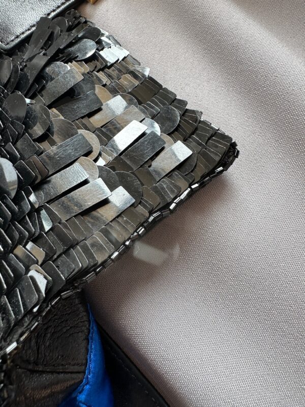Fendi Black Sequin Baguette (2000)