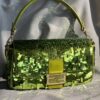 Fendi Sex&TheCity Wasabi Sequin Baguette (2022)