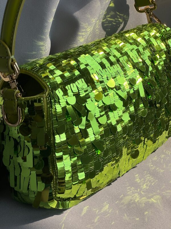 Fendi Sex&TheCity Wasabi Sequin Baguette (2022)