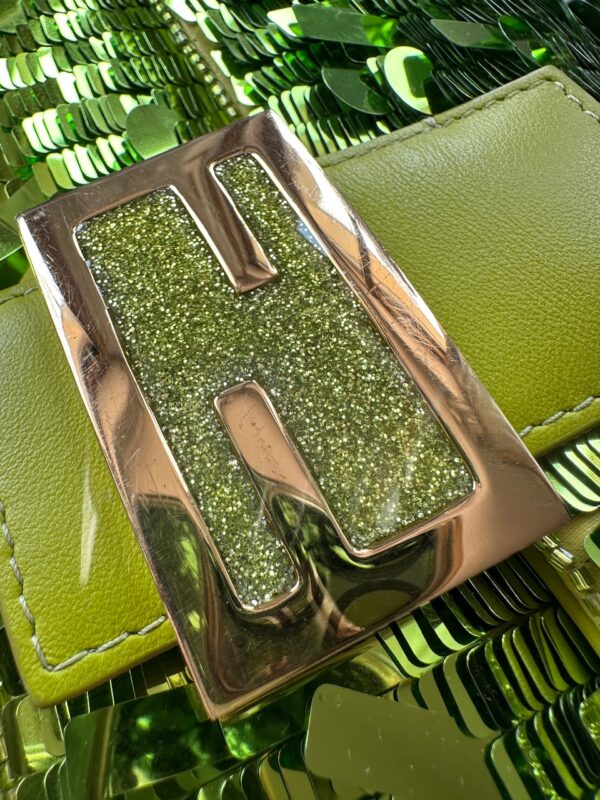 Fendi Sex&TheCity Wasabi Sequin Baguette (2022)