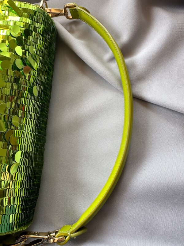 Fendi Sex&TheCity Wasabi Sequin Baguette (2022)