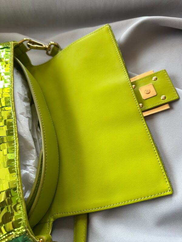 Fendi Sex&TheCity Wasabi Sequin Baguette (2022)