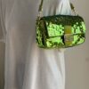 Fendi Sex&TheCity Wasabi Sequin Baguette (2022)