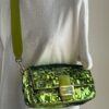Fendi Sex&TheCity Wasabi Sequin Baguette (2022)