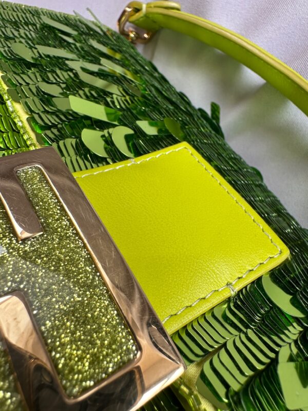 Fendi Sex&TheCity Wasabi Sequin Baguette (2022)