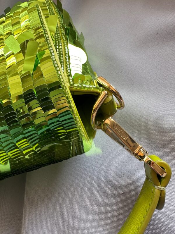 Fendi Sex&TheCity Wasabi Sequin Baguette (2022)
