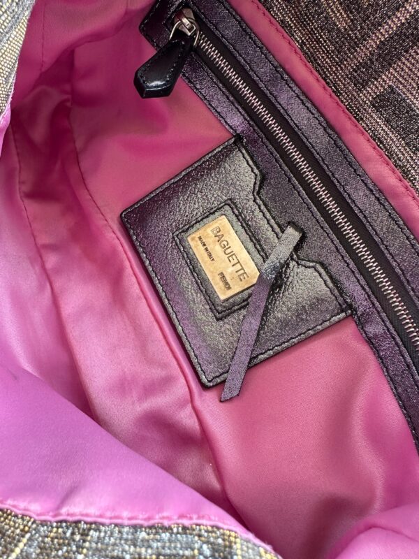 Fendi Monogram Lurex Baguette (2013)