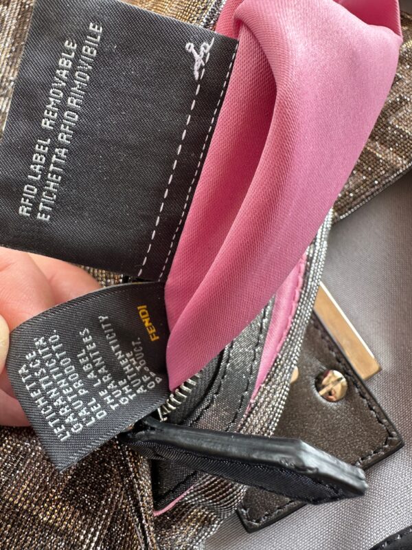 Fendi Monogram Lurex Baguette (2013)