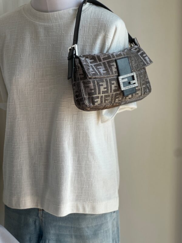 Fendi Monogram Lurex Baguette (2013)