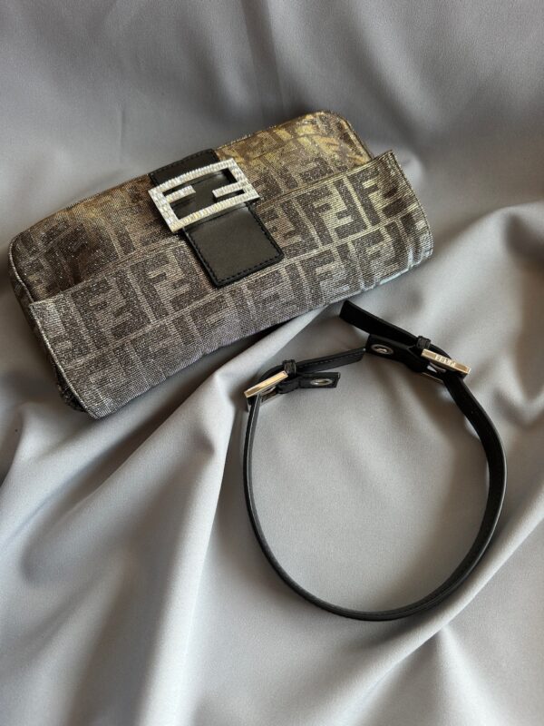 Fendi Monogram Lurex Baguette (2013)