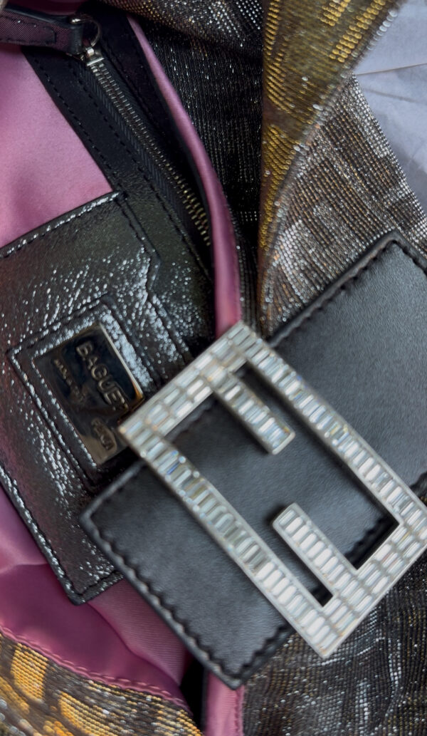 Fendi Monogram Lurex Baguette (2013)