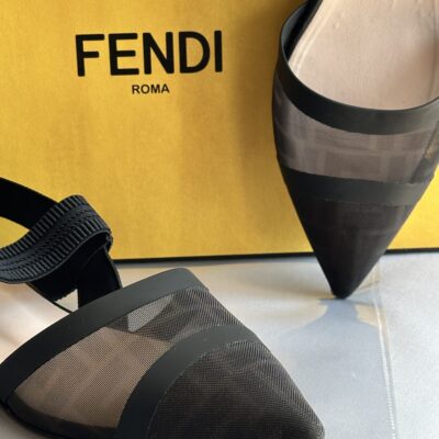 Fendi Colibrì Flat Slingback