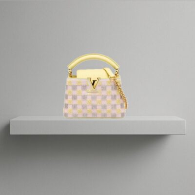 Louis Vuitton Beaded Mini Capucines Bag