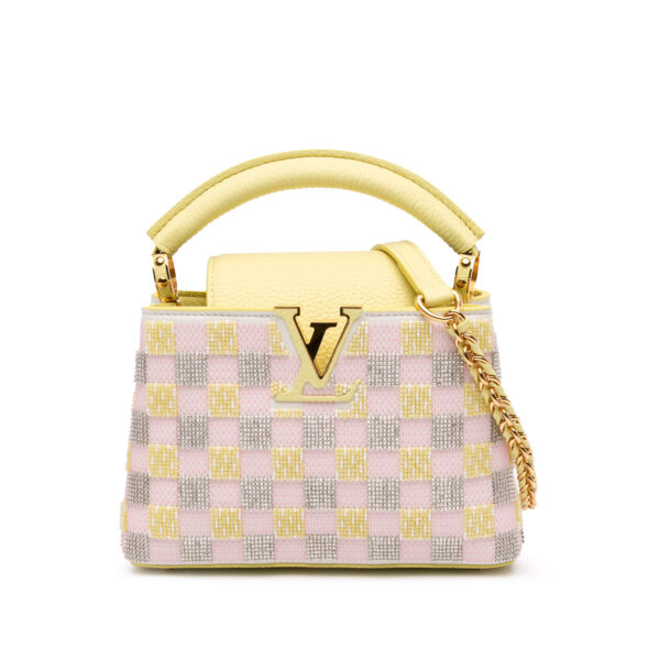 Louis Vuitton Beaded Mini Capucines Bag