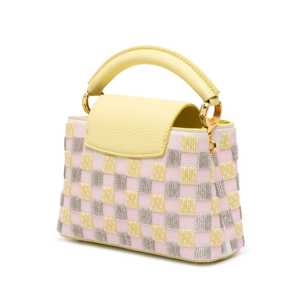 Louis Vuitton Beaded Mini Capucines Bag