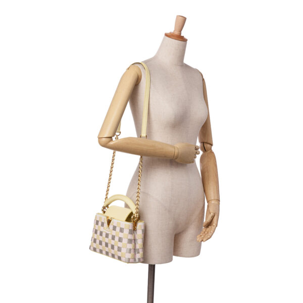 Louis Vuitton Beaded Mini Capucines Bag