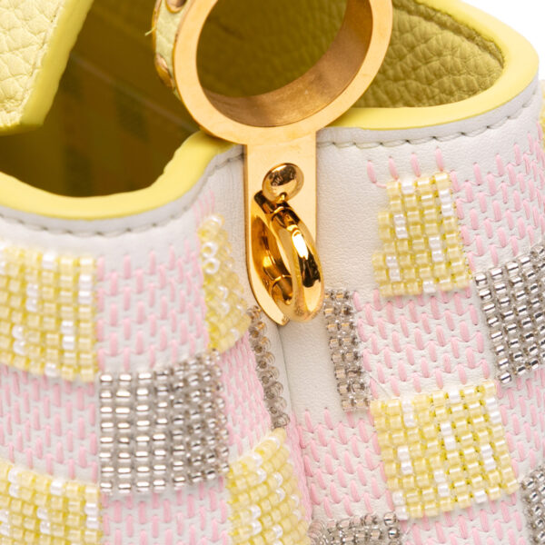 Louis Vuitton Beaded Mini Capucines Bag
