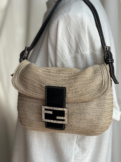 Fendi Rattan Vintage Baguette (2004)