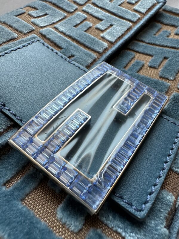 Fendi Velvet Monogram Baguette (2024)