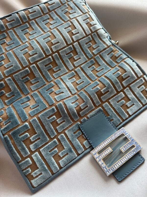 Fendi Velvet Monogram Baguette (2024)