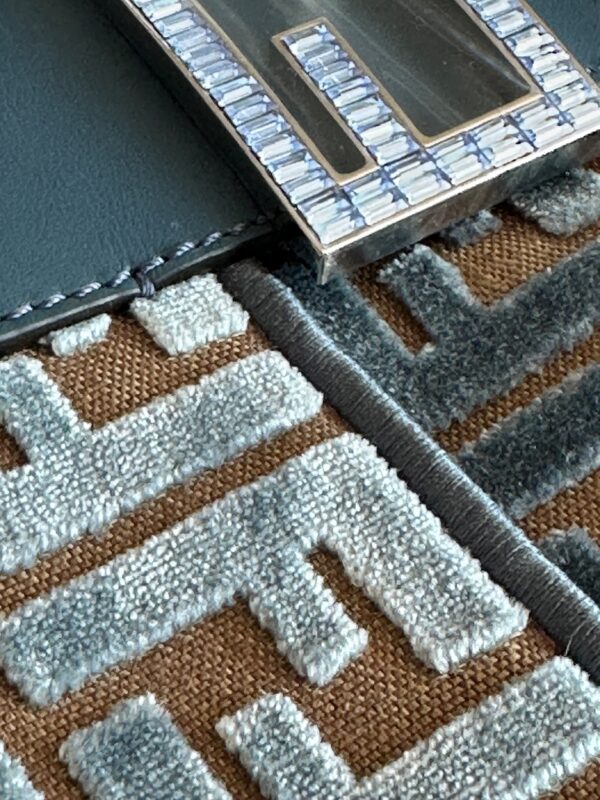 Fendi Velvet Monogram Baguette (2024)