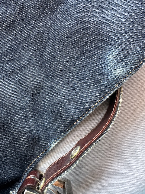 Fendi Beaded Denim Mamma Baguette (2000)