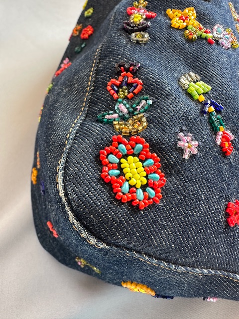 Fendi Beaded Denim Mamma Baguette (2000)