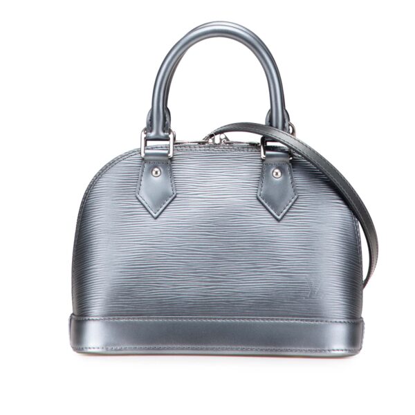 LOUIS VUITTON SILVER ALMA BB (2015)