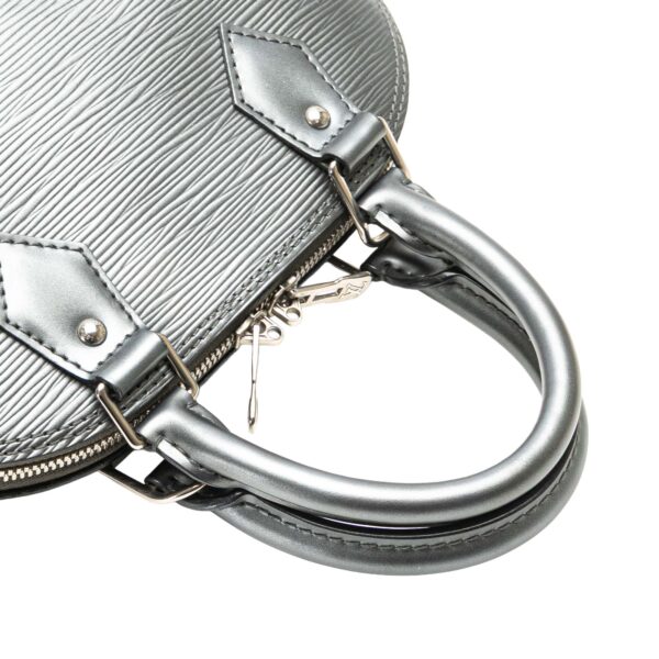 LOUIS VUITTON SILVER ALMA BB (2015)