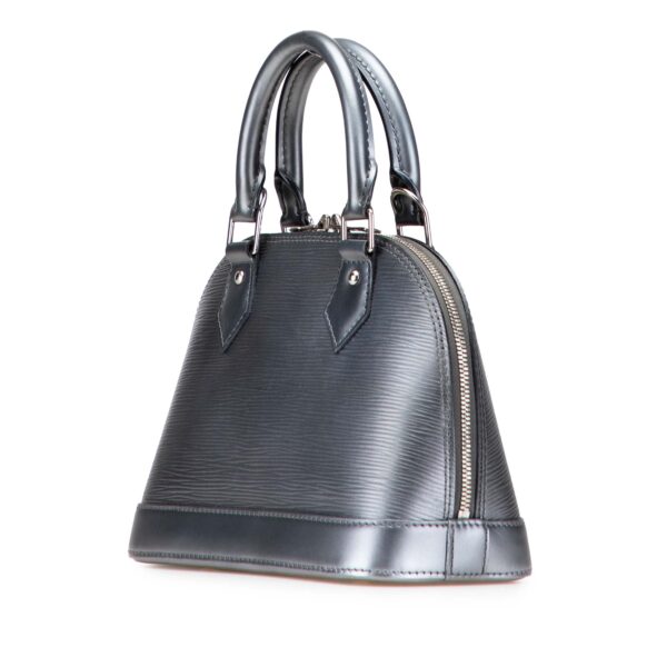 LOUIS VUITTON SILVER ALMA BB (2015)