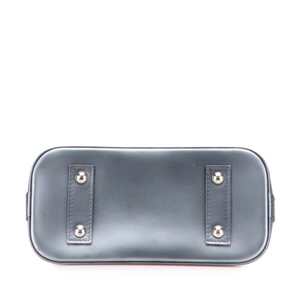 LOUIS VUITTON SILVER ALMA BB (2015)