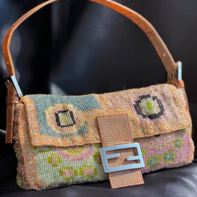 Fendi Multicolor Beaded Baguette (1999)
