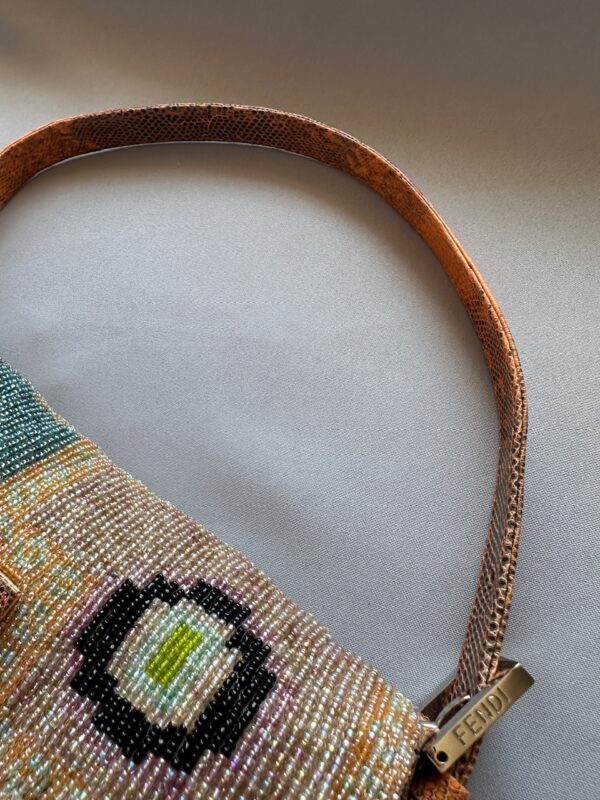 Fendi Multicolor Beaded Baguette (1999)
