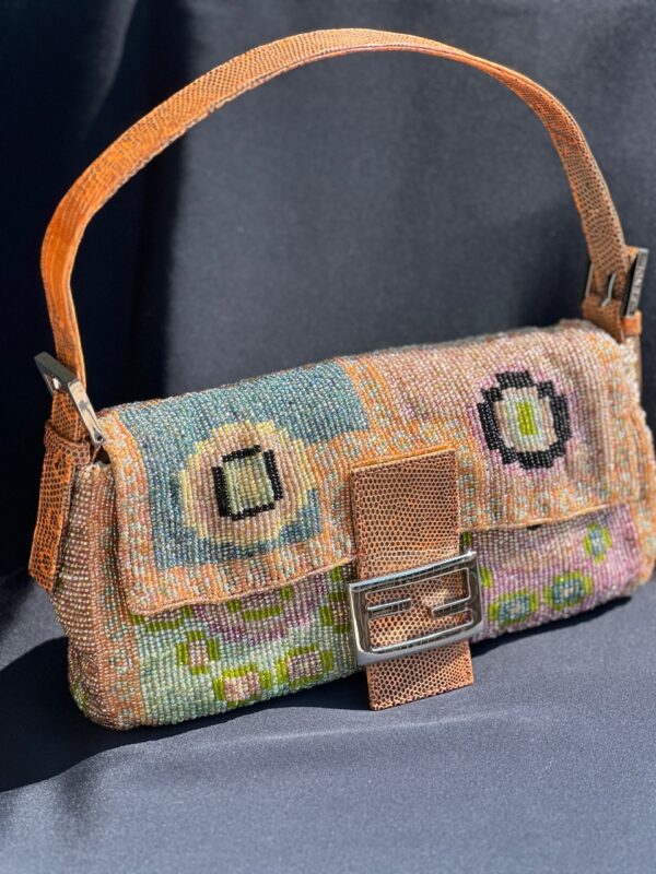 Fendi Multicolor Beaded Baguette (1999)