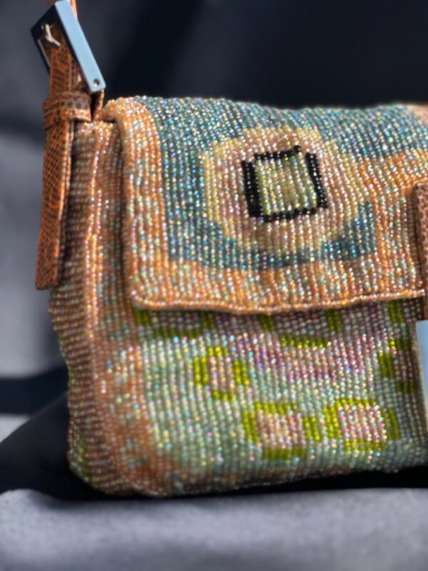 Fendi Multicolor Beaded Baguette (1999)