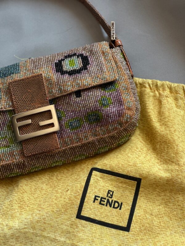 Fendi Multicolor Beaded Baguette (1999)