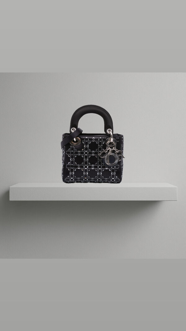 Christian Dior Mini Crystal Satin Lady Dior (2018)