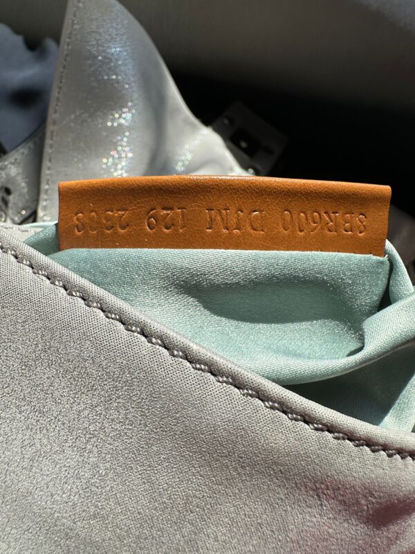 Fendi Grey Lamé Baguette (2012)