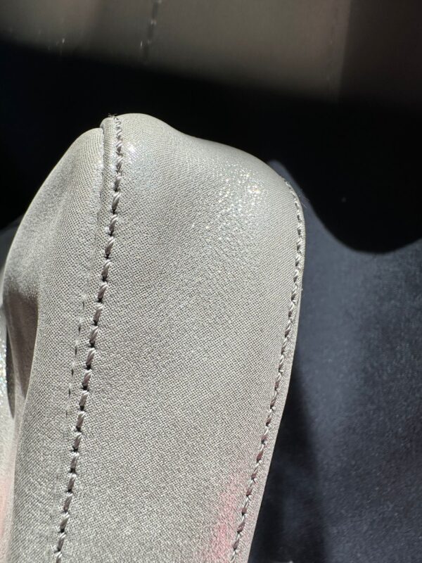 Fendi Grey Lamé Baguette (2012)