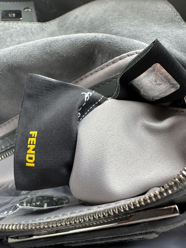 Fendi Silver Beaded Baguette (2013)