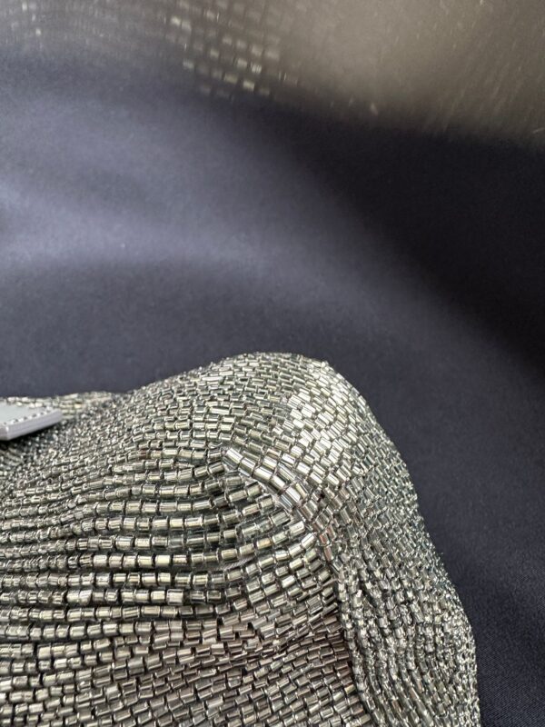 Fendi Silver Beaded Baguette (2013)