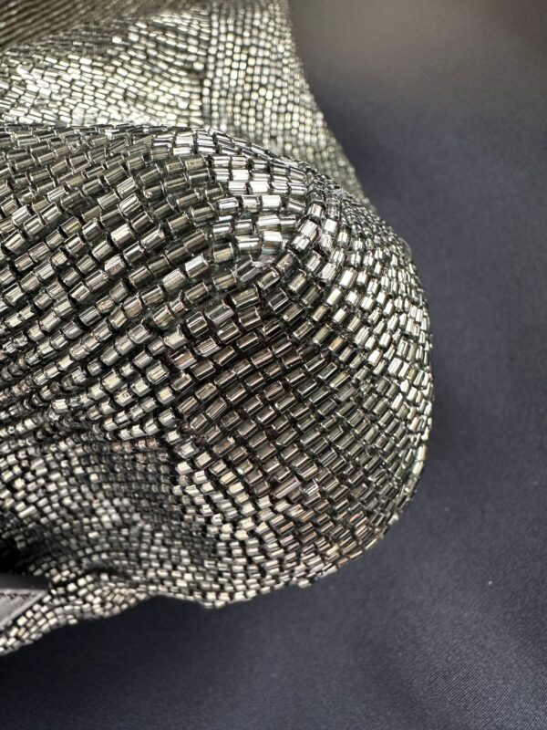 Fendi Silver Beaded Baguette (2013)