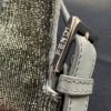 Fendi Silver Beaded Baguette (2013)
