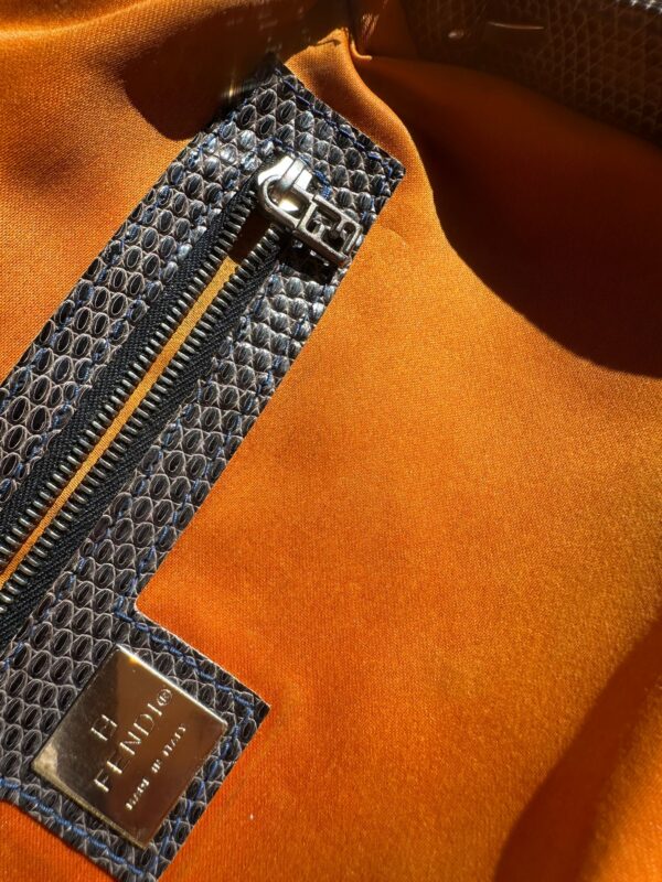 Fendi Silver Sequin Baguette (1998/1999)