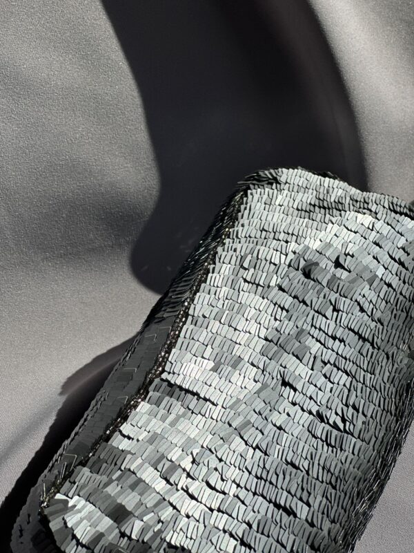 Fendi Silver Sequin Baguette (1998/1999)